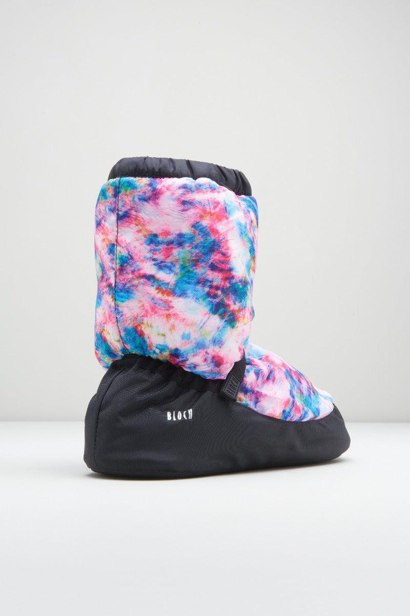 Le Bos Bloch Blue Tie Dye Warm Up Booties IM009P