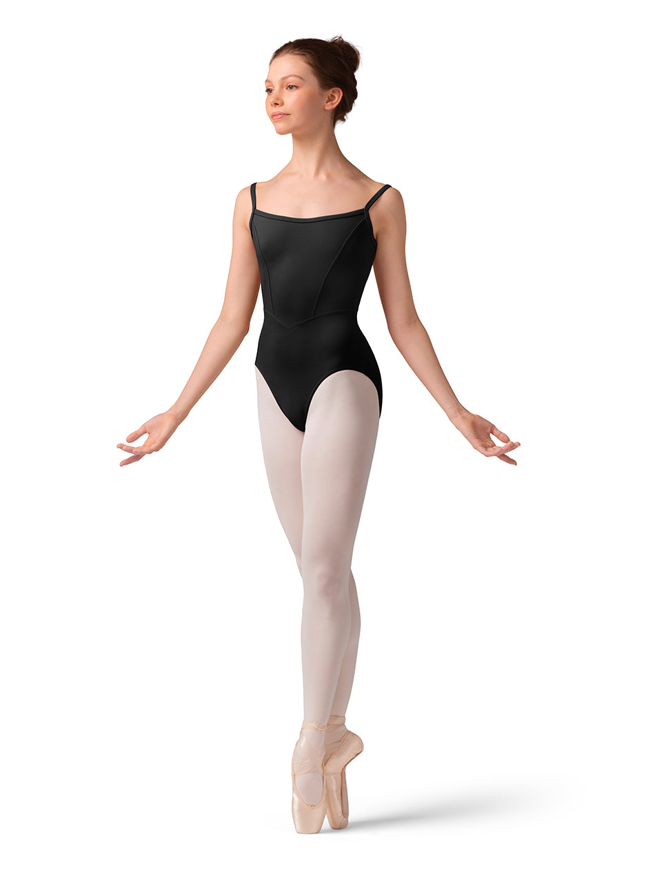 le bos Bloch Mesh Bodice Camisole Leotard M70003LM