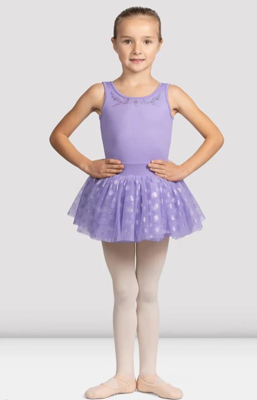 le bos Bloch Scoop Tank Tutu Leotard M490C