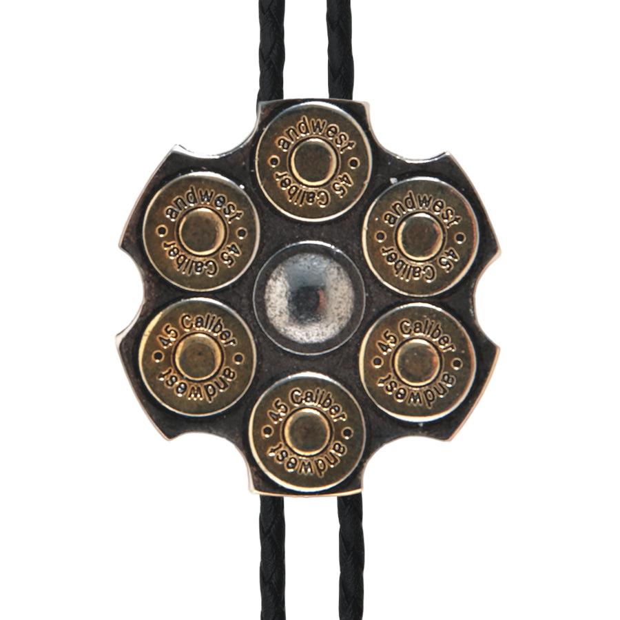 le bos BOL138 Revolver AndWest Mens Bolo Ties