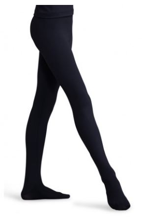 Capezio Black Boys Footed Tights 10361B