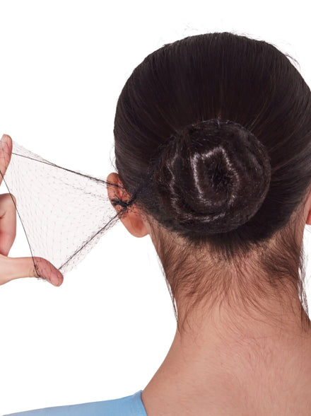 Le Bos Capezio Black Bun Heads Hair Nets BH424