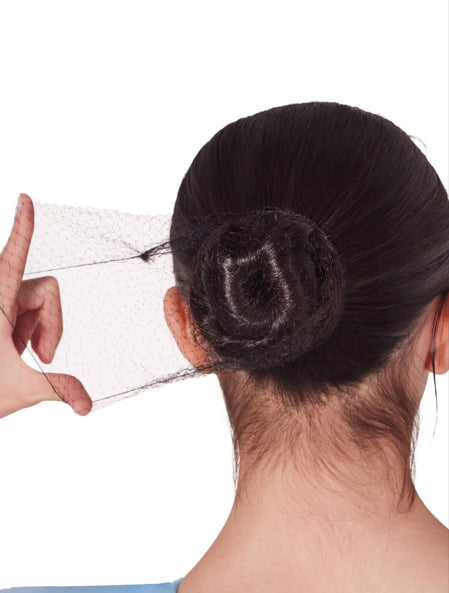 Le Bos Capezio Black Bun Heads Hair Nets BH424
