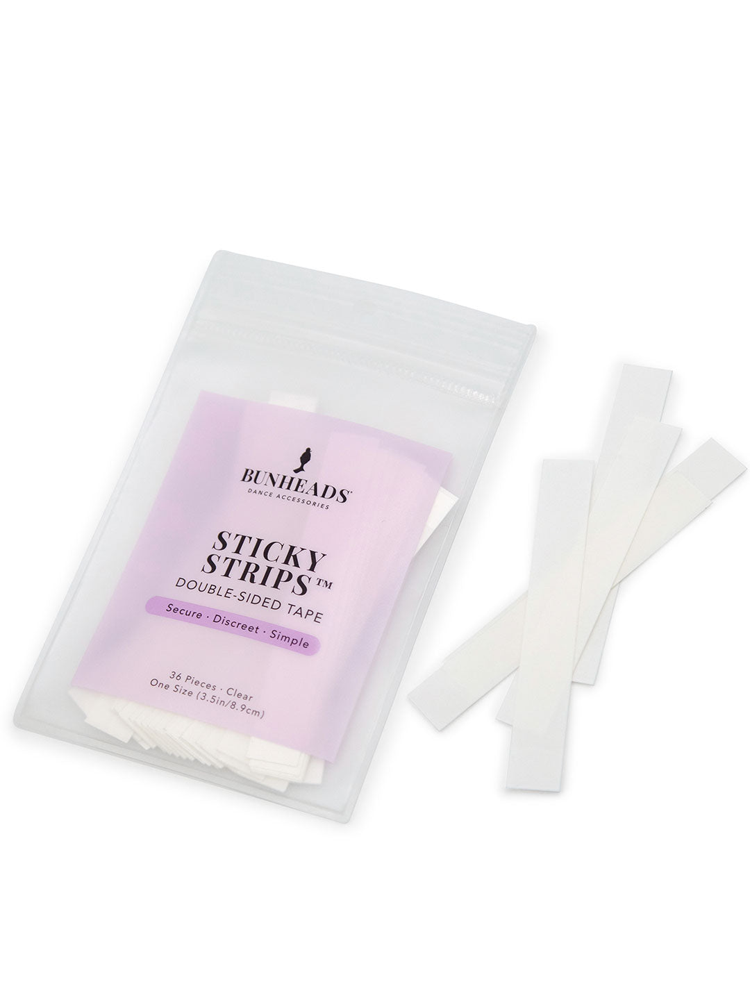 le bos Capezio Bunheads Sticky Strips BH1705