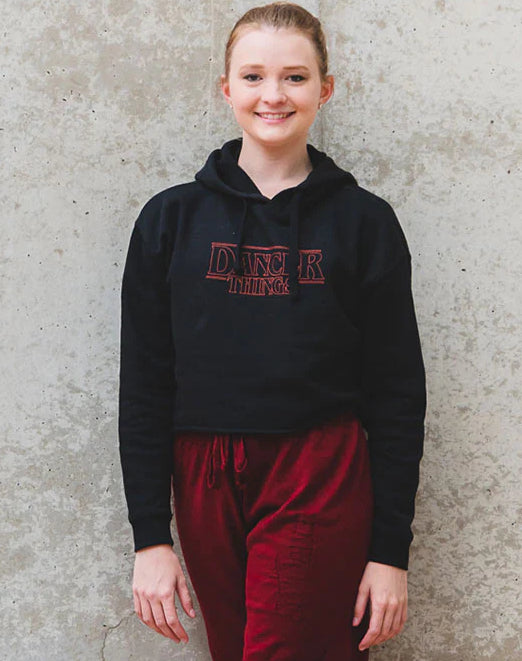 Le Bos Covet Dancer Things Crop Hoodie DT-CH