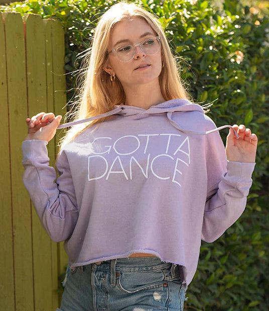 Le Bos Covet Gotta Dance- Crop Hoodie GD-CH-LIL