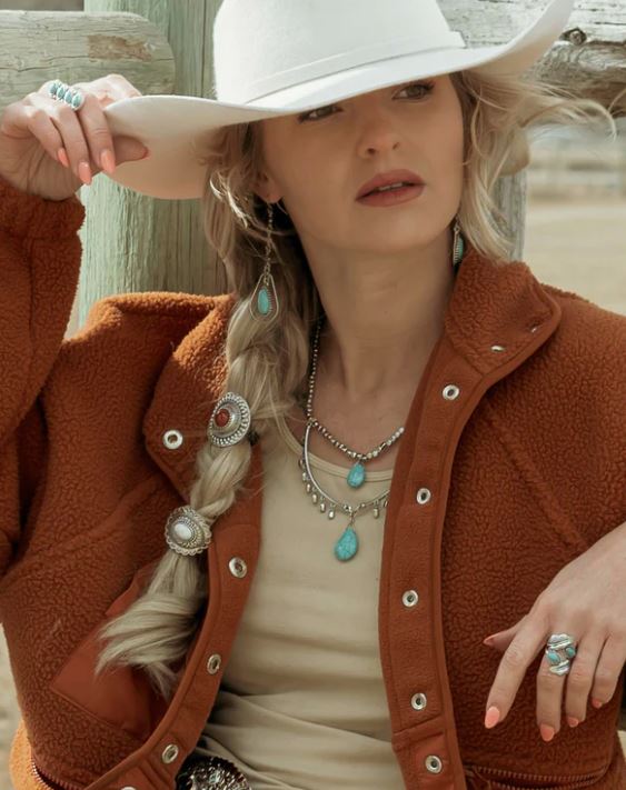 Le Bos Cowgirl Confetti Elizabeth Hair Tie CCHRA07