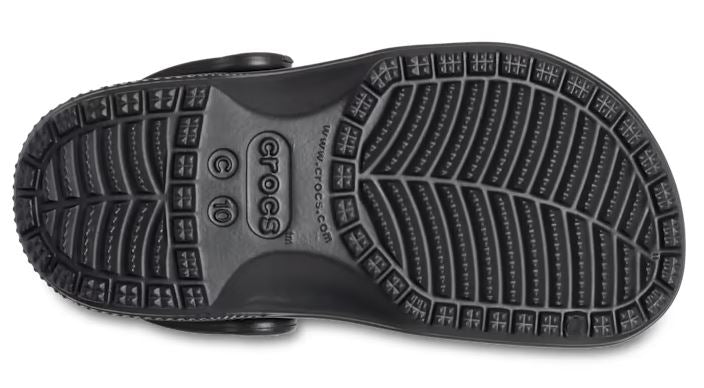 Le Bos Crocs Black Toddler Classic Clogs 206990