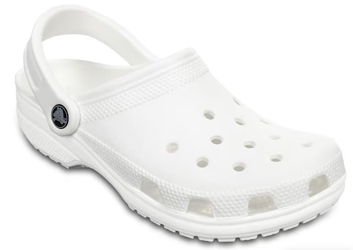 le bos Crocs White Men's Classic Clogs 10001