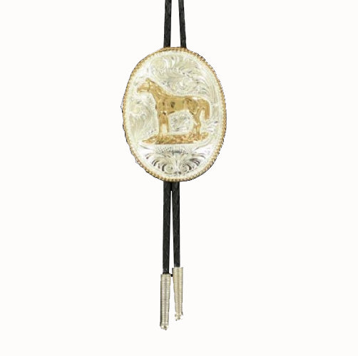 le bos Crumrine Standing Horse Bolo Tie C10857