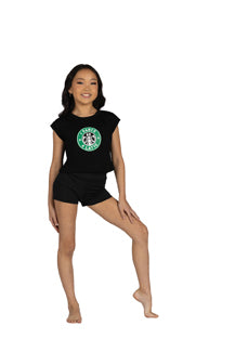 le bos Danznmotion Dance A Latte Tee 25316C