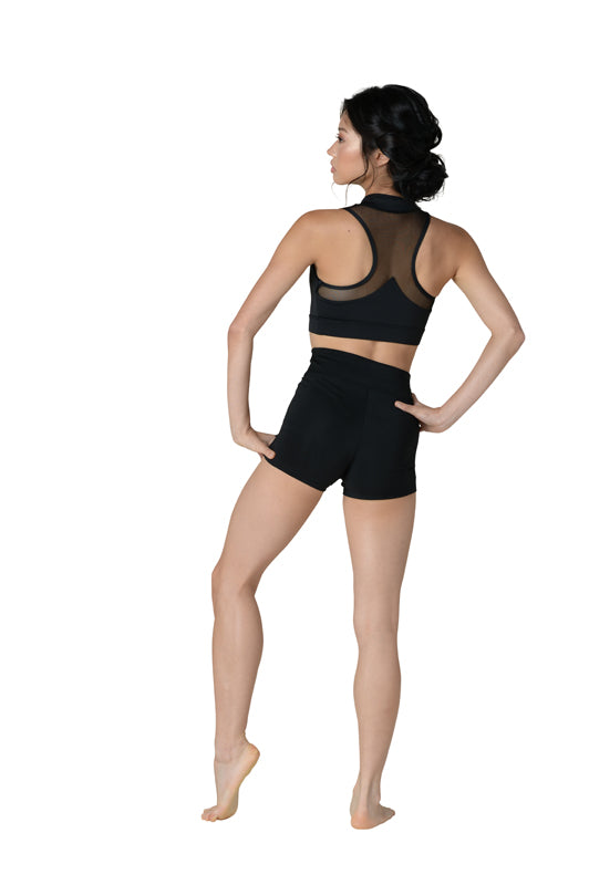 Le Bos Danznmotion High Waist Booty Short 22406A