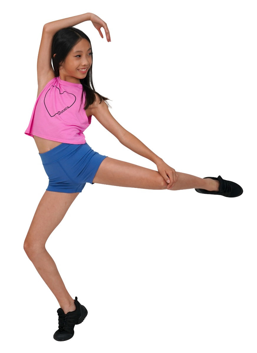 Le Bos Danznmotion High Waist Booty Short 22406A