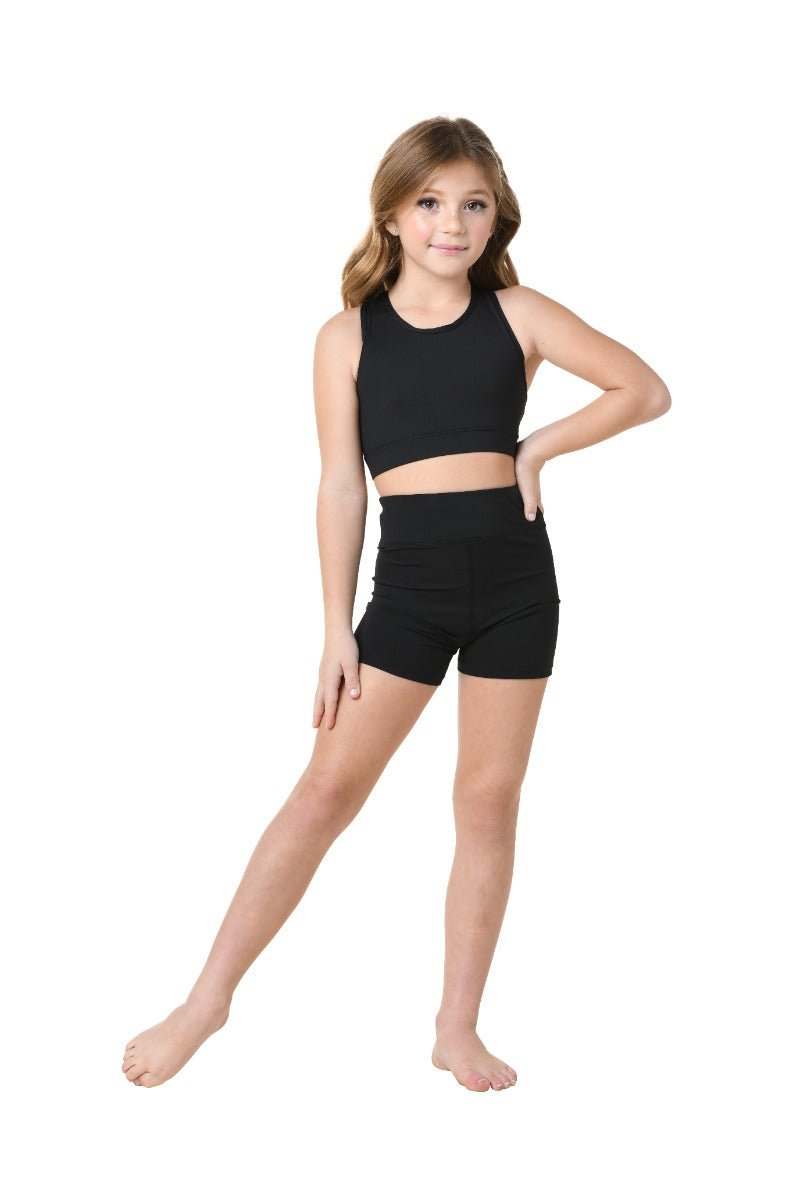 Le Bos Danznmotion High Waist Booty Short 22406C