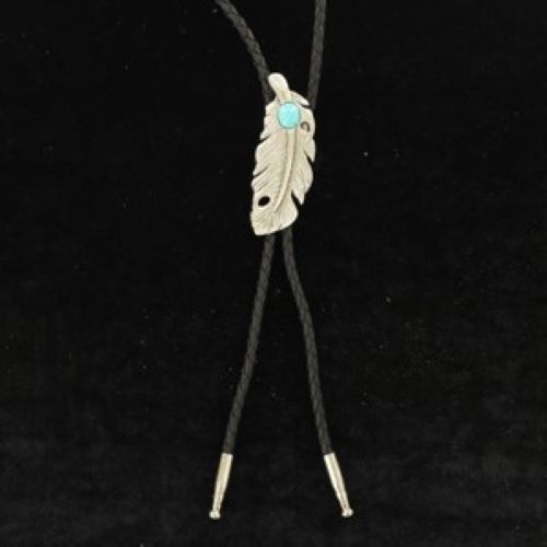 le bos Double S Adult Feather Bolo 22104