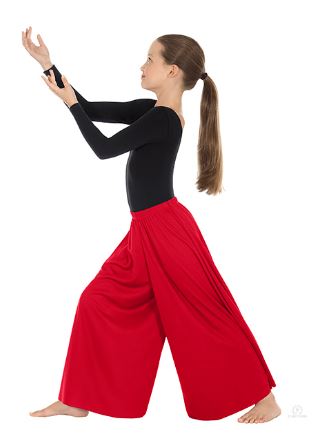 Le Bos Eurotard Child Palazzo Pants 13696C