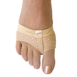 le bos H07R Rhinestone Footundeez Capezio