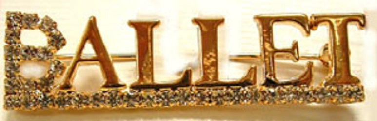 le bos J-79 Gold Ballet Pin