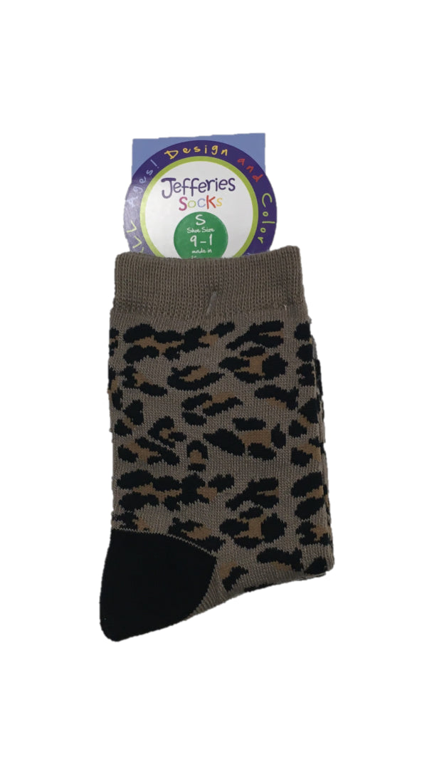 le bos Jefferies Socks Print Socks 02745-SM-BLK