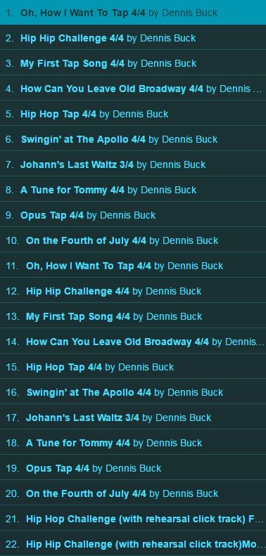 le bos KIM9222CD Tap Tap Tap By Dennis Buck