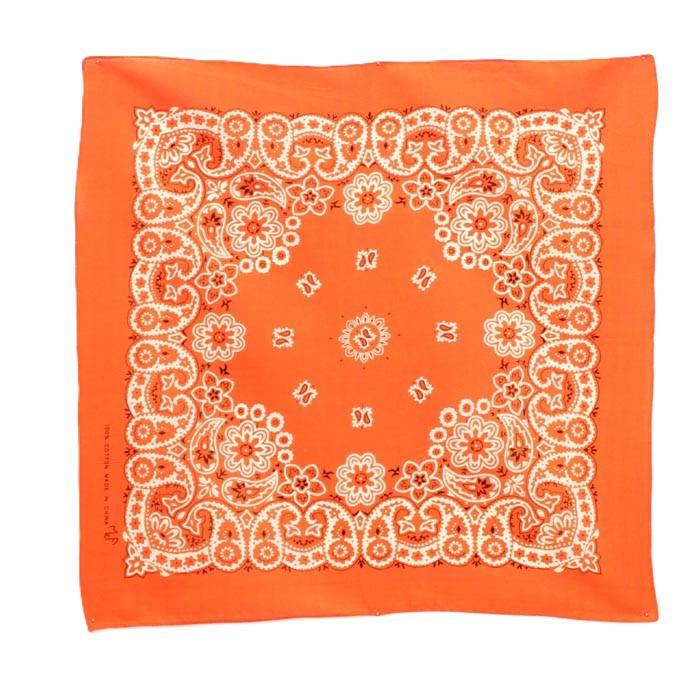 le bos M & F Western Orange Bandana 10010-26