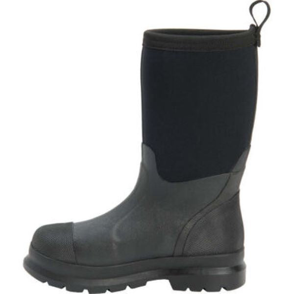 Le Bos Muck Black Kid's Chore 11inch Boots KCH-000