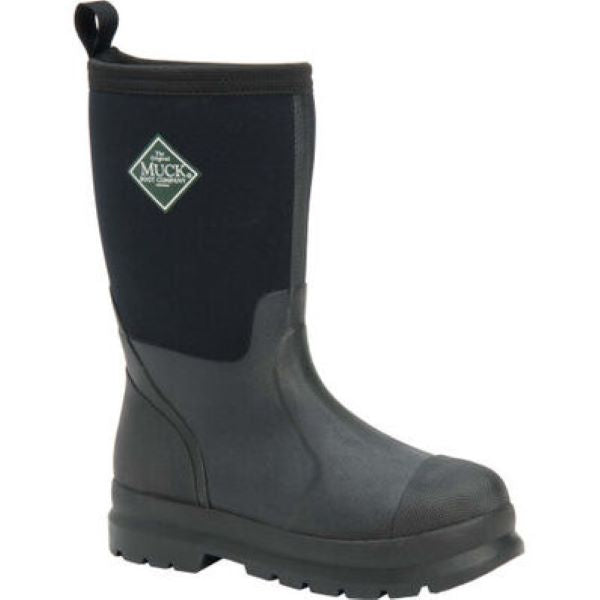 le bos Muck Black Kid's Chore 11inch Boots KCH-000