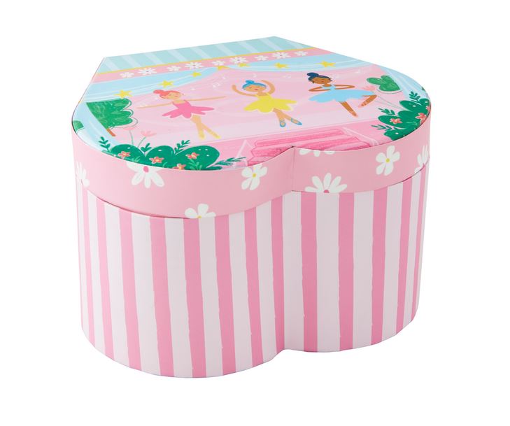 le bos MudPie Heart Musical Jewelry Box 12600345HT