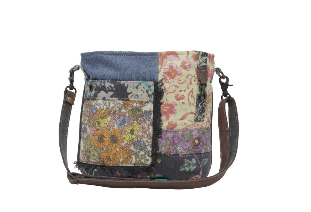 le bos Myra Bag Le Fleur Blu Shoulder Bag S-6396