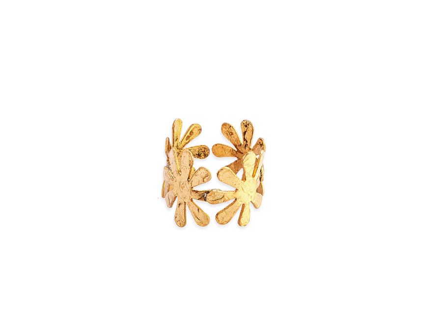 le bos Myra Bag 'Round of Blossoms' Ring S-11521