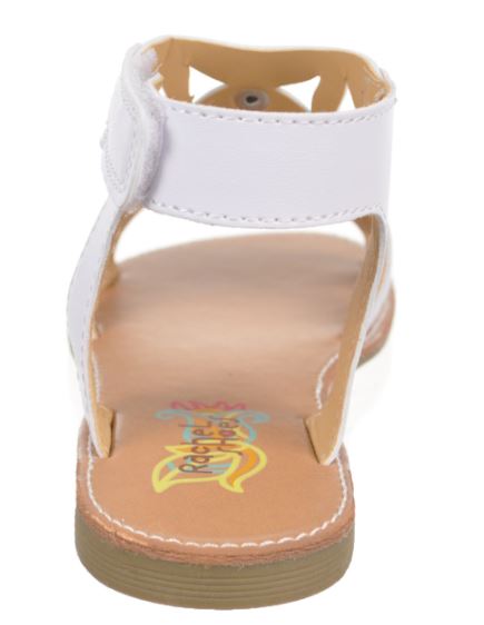 le bos Rachel Delmar White Kids Sandal DELMAR-WHT