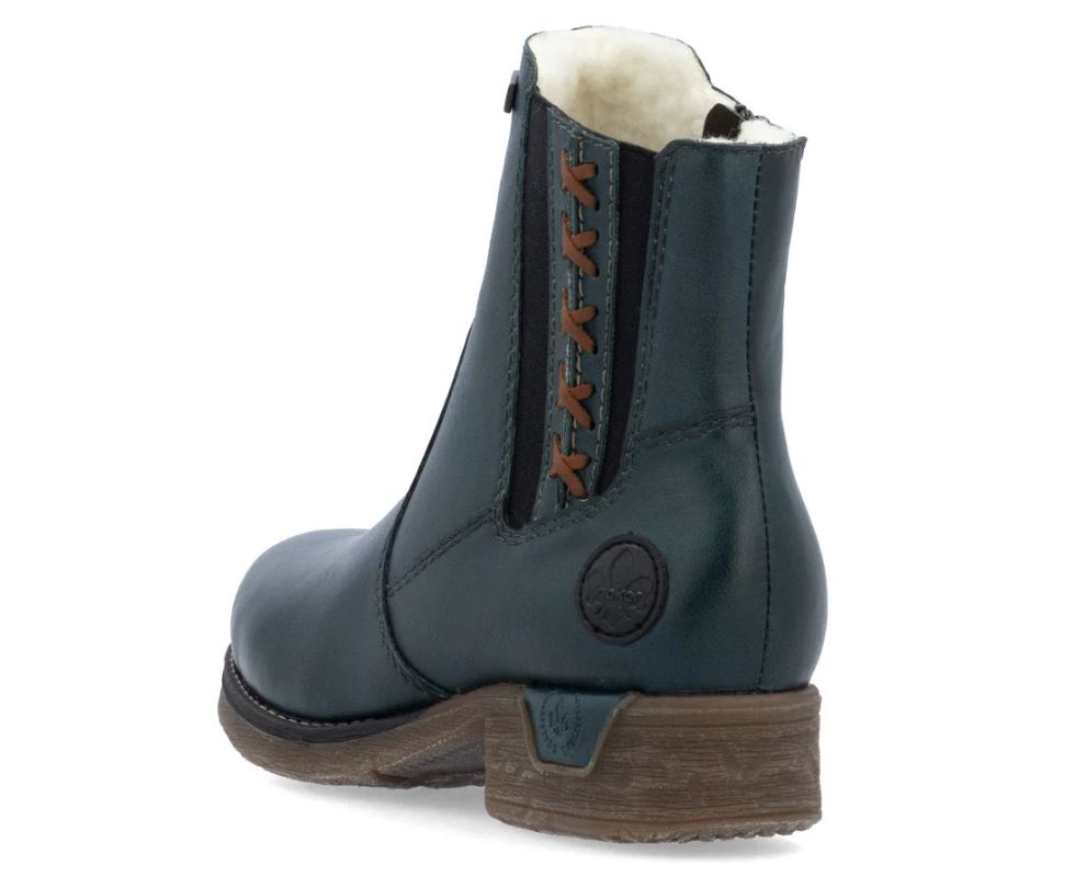 Le Bos Rieker Petrol Fee Women's Boots 79653-12