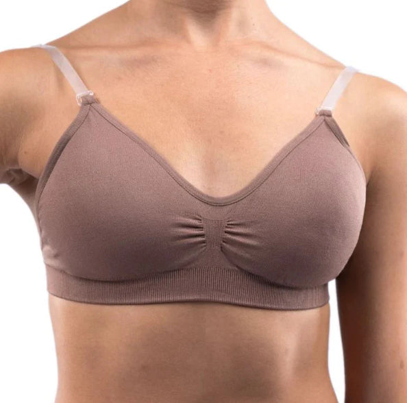 le bos Silky Clear Back Bra with Padding SHDUBP