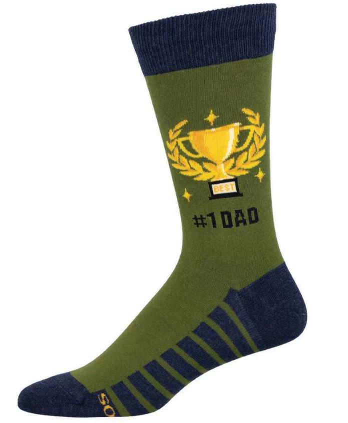 le bos Socksmith #1 Dad Men's Socks MNC3382