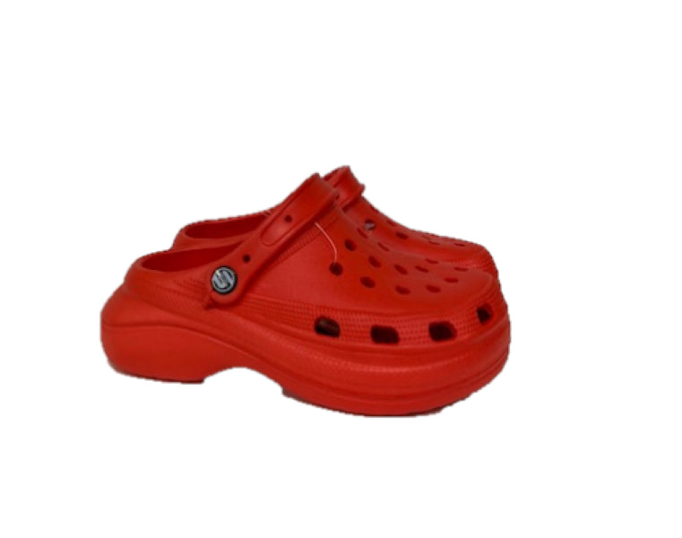 le bos Surf7 Red Kids Clogs FF379K-RED