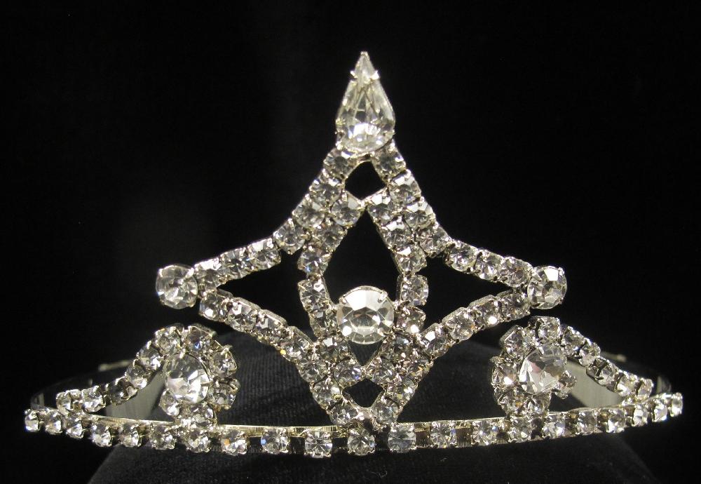 le bos T-143 RHINESTONE TIARA DISC