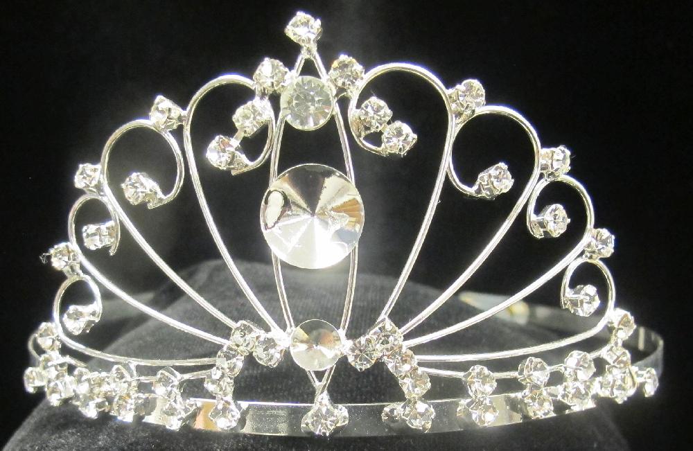 le bos T-20172 FLEUR TIARA WITH CURLS