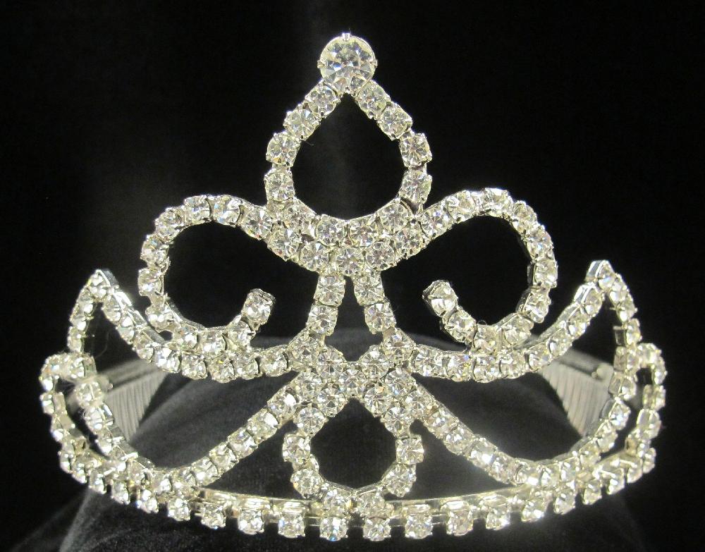 le bos T-34 PAISLEY AND CURVED MOUND TIARA