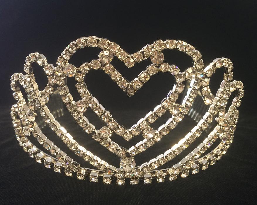 le bos T-42 HUGGING HEARTS TIARA