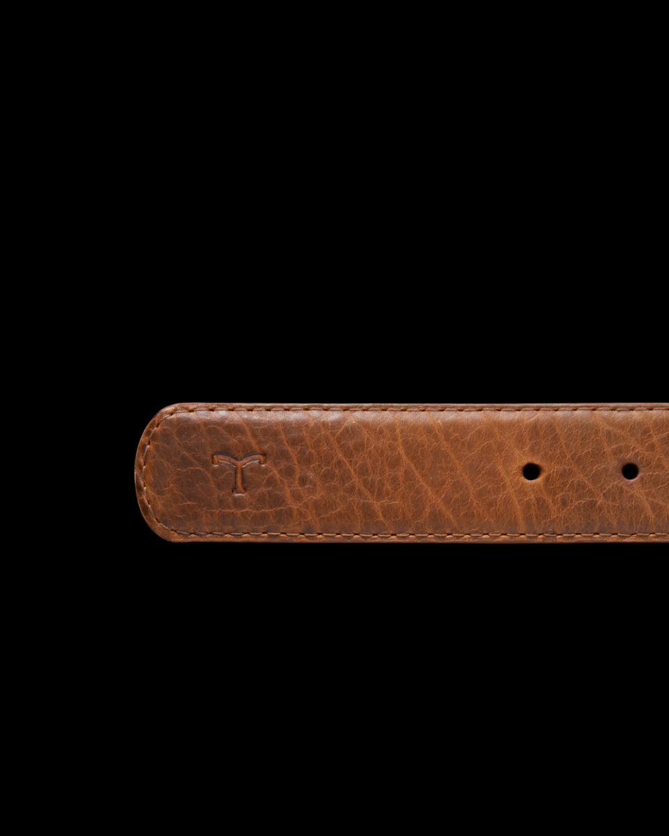 Le Bos Tecovas Tan Bison Belt