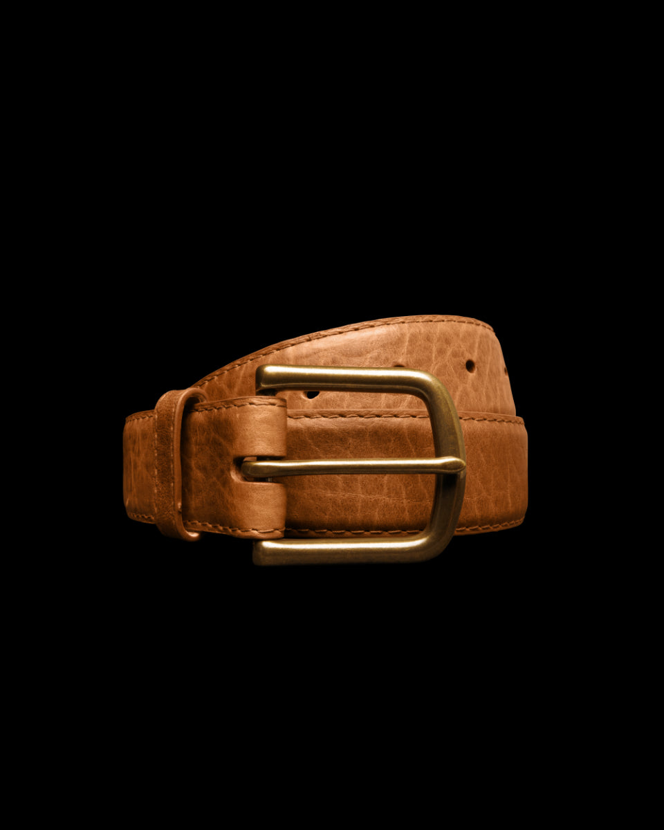le bos Tecovas Tan Bison Belt
