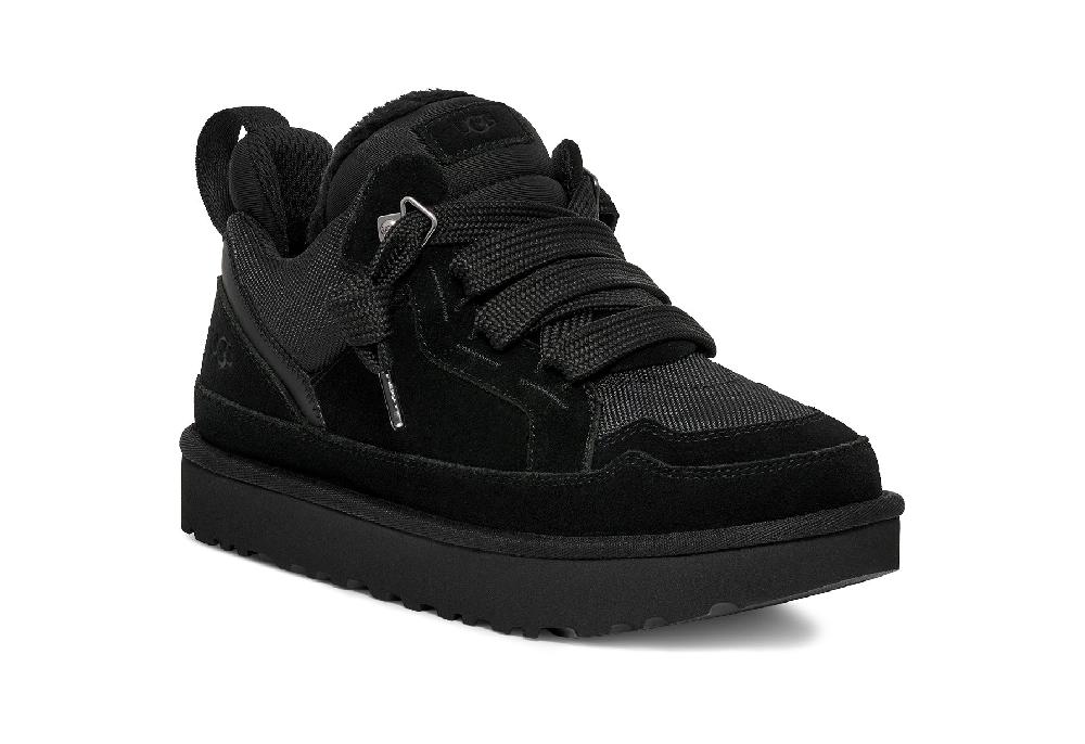Le Bos Ugg Black Lowmel Men's Sneakers 1170750-BLK