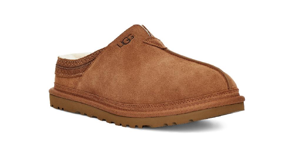 le bos Ugg Chestnut Neuman Men's Clogs 1113631-CHE