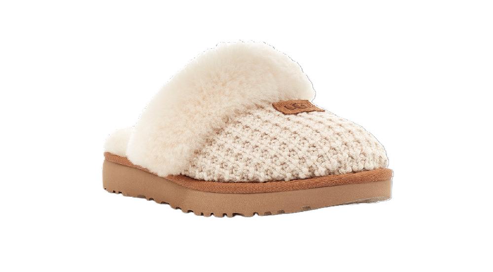 Le Bos Ugg Cream Cozy Women's Slippers 1117659-CRM