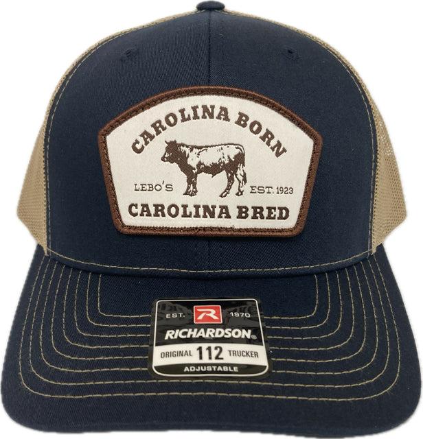 le bos Lebo's Richardson 112 Navy/Khaki Carolina Born Carolina Bred Snapback Cap 112-NK-BRED