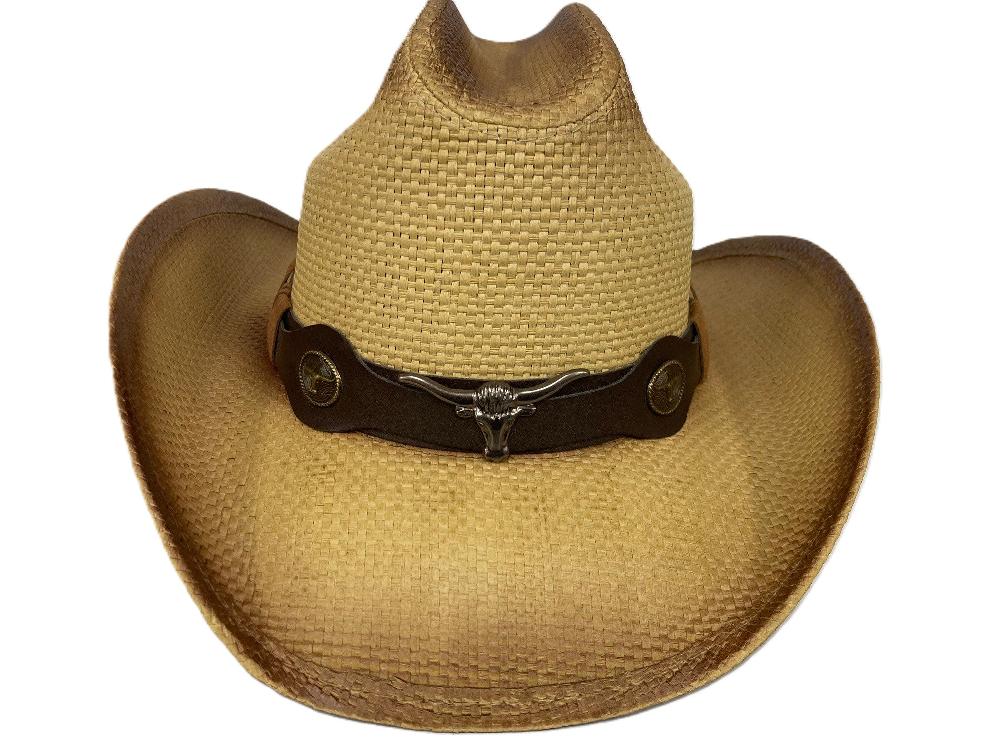 le bos Lebo's Tan Straw Fashion Men's Western Hat ZA221 le bos Lebo's Tan Straw Fashion Men's Western Hat ZA221