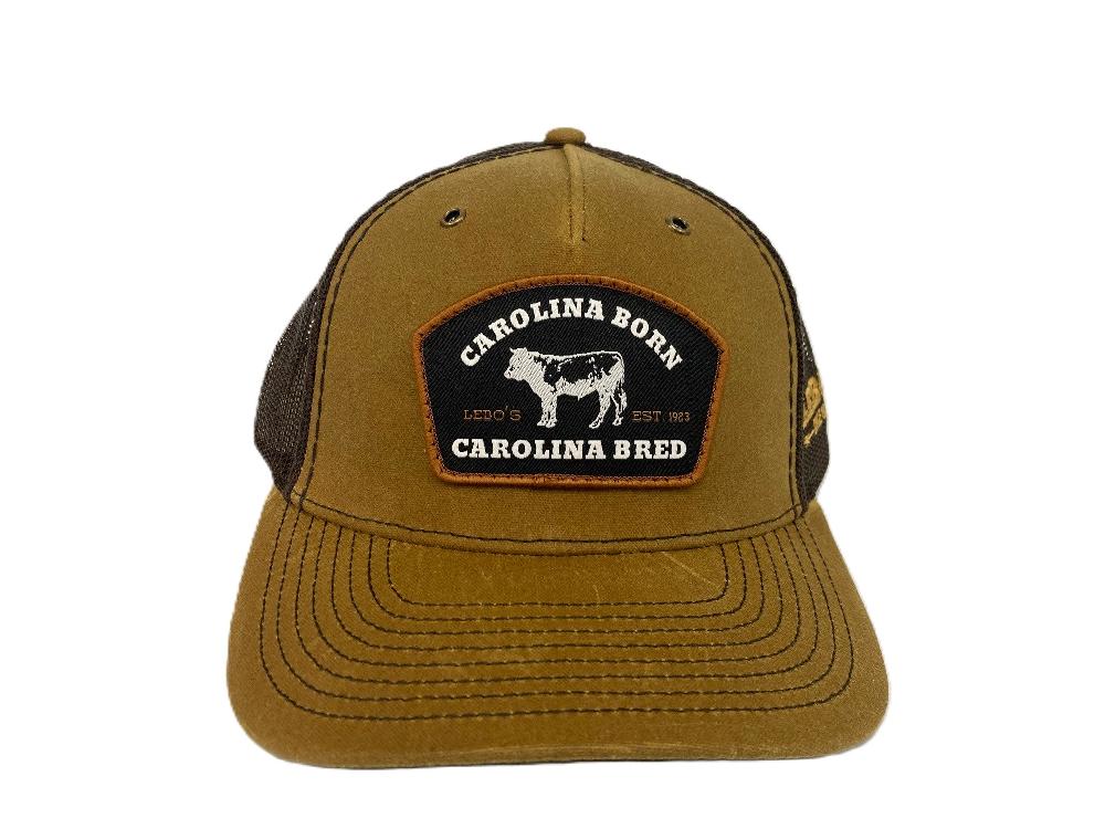 le bos Lebo's Whiskey/Brown Carolina Born Carolina Bred Richardson 112 Trucker Cap 112WH-WKBN-V2 le bos Lebo's Whiskey/Brown Carolina Born Carolina Bred Richardson 112 Trucker Cap 112WH-WKBN-V2