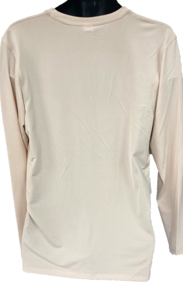 Le Bos Light Tan UPF 50 Plus Sun Protection Unisex Longsleeve Shirt 222-LTTAN