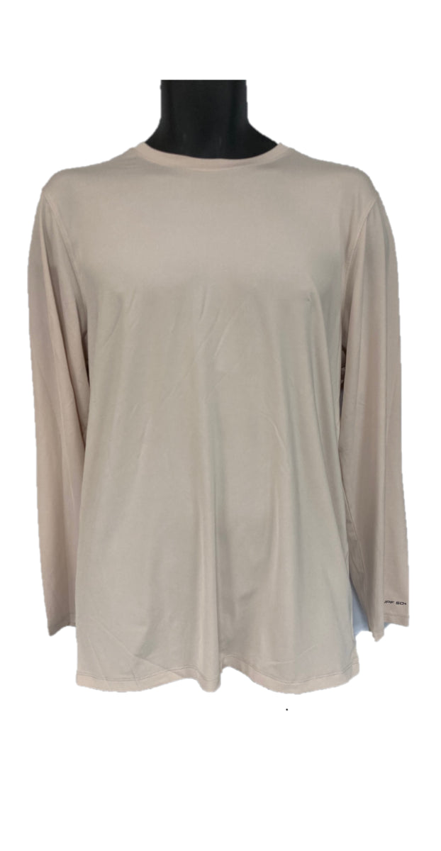 le bos Light Tan UPF 50 plus Sun Protection Unisex Longsleeve Shirt 222-LTTAN
