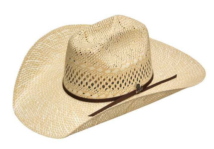 le bos M&F Ariat Natural Twisted Weave Straw Hat A73150